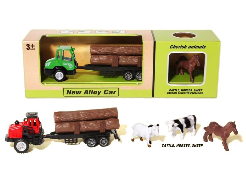 FREE WAY DIE-CAST TRUCK + ANIMALS - HP1179602