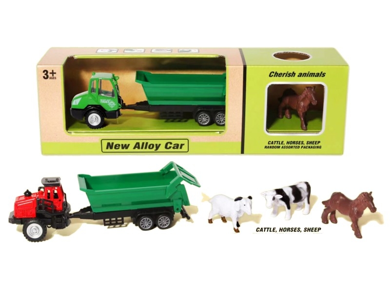 FREE WAY DIE-CAST TRUCK + ANIMALS - HP1179603
