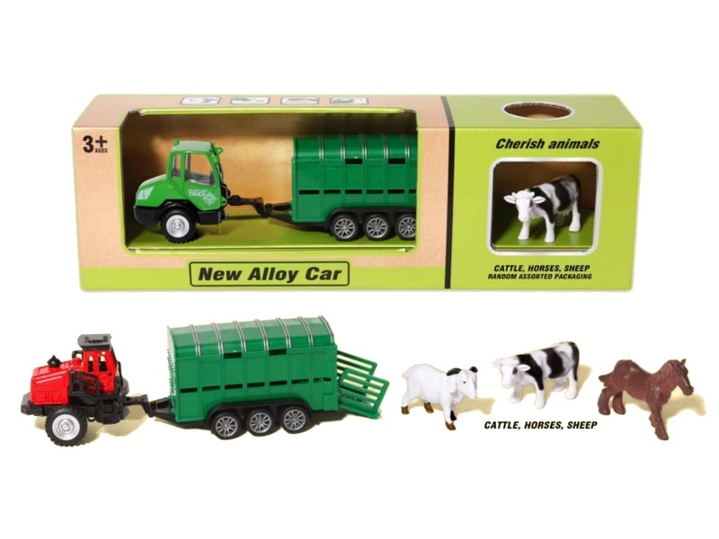 FREE WAY DIE-CAST TRUCK + ANIMALS - HP1179604