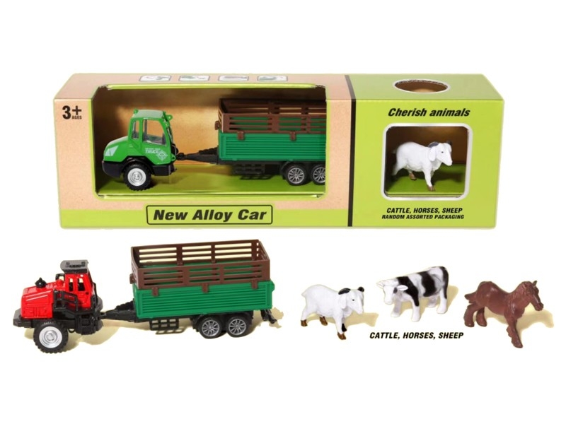 FREE WAY DIE-CAST TRUCK + ANIMALS - HP1179606
