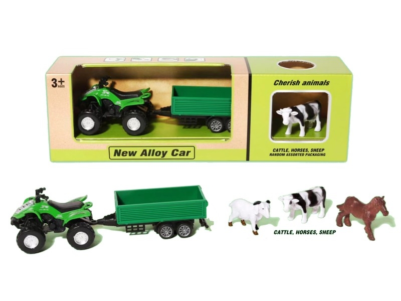 FREE WAY DIE-CAST TRUCK + ANIMALS - HP1179607