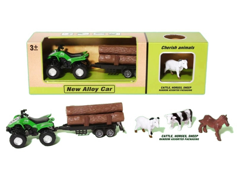 FREE WAY DIE-CAST TRUCK + ANIMALS - HP1179608