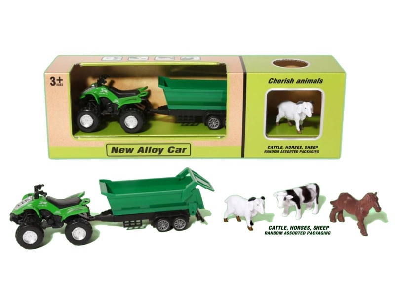 FREE WAY DIE-CAST TRUCK + ANIMALS - HP1179609