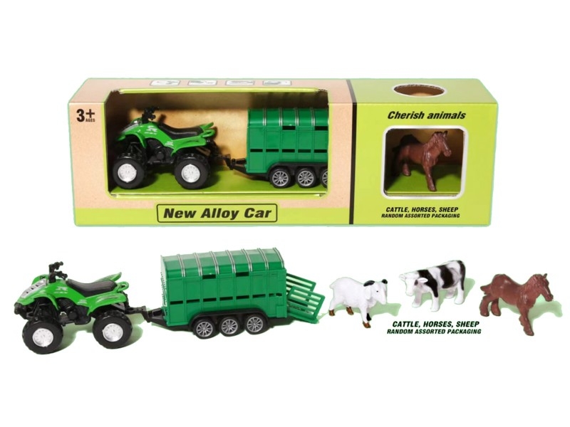 FREE WAY DIE-CAST TRUCK + ANIMALS - HP1179610