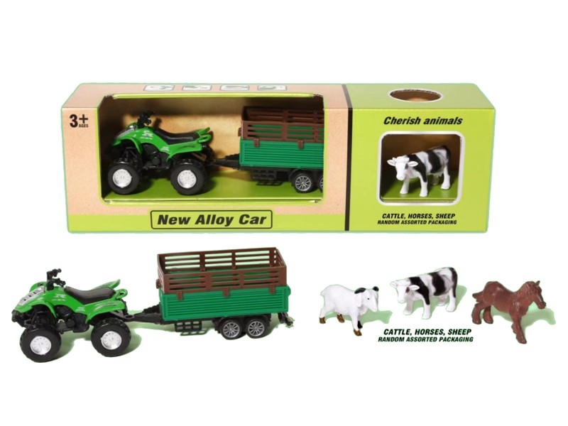 FREE WAY DIE-CAST TRUCK + ANIMALS - HP1179611