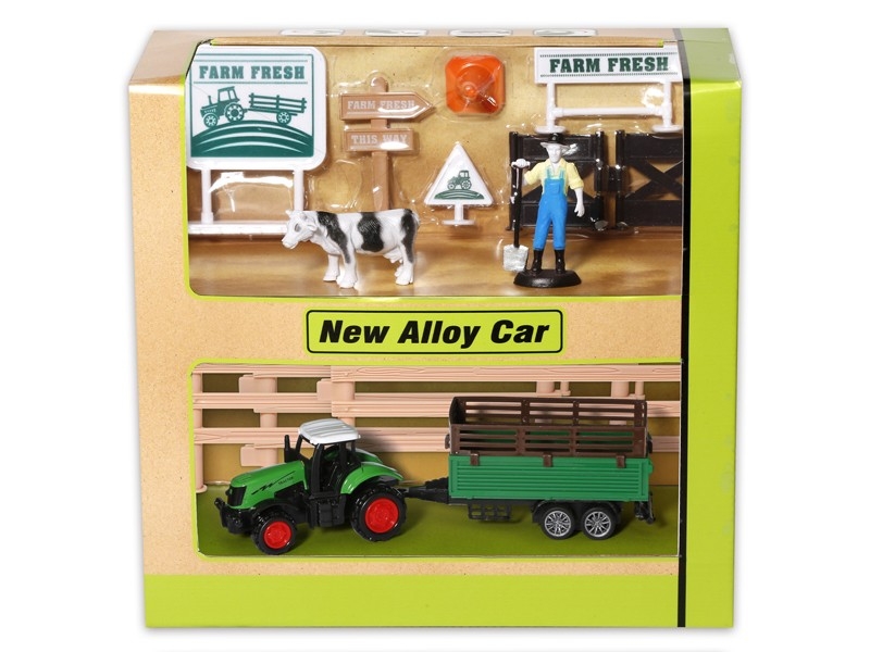FREE WAY DIE-CAST TRUCK + FARM SET - HP1179618