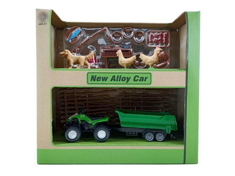 FREE WAY DIE-CAST TRUCK + FARM SET - HP1179619