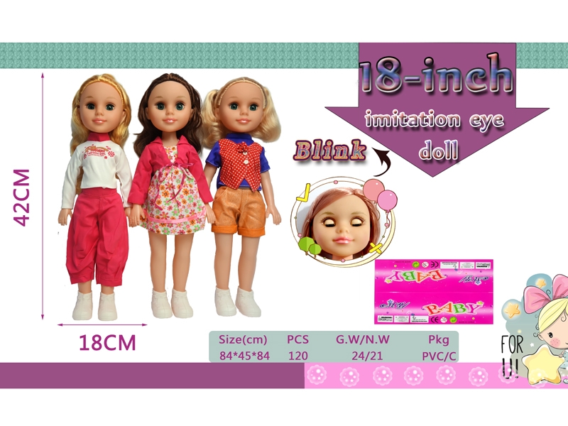 18“BLOW MOLD DOLL(BLINK) - HP1179763