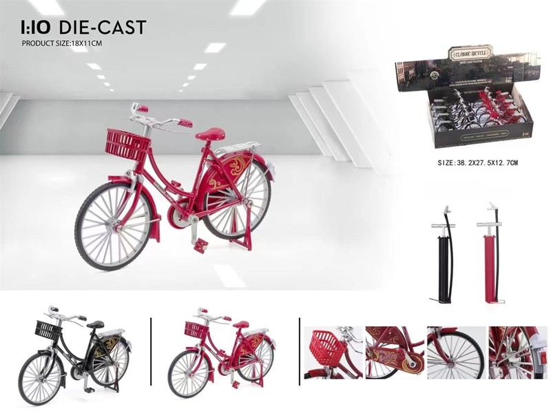 1:10 DIE-CAST BIKE SET (8 PCS/DISPLAY BOX) - HP1179879