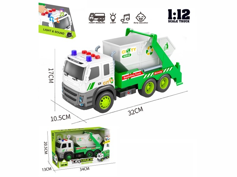 FRICTION TRUCK W/LIGHT & SOUND (INCLUDED BATTERY) - HP1179908