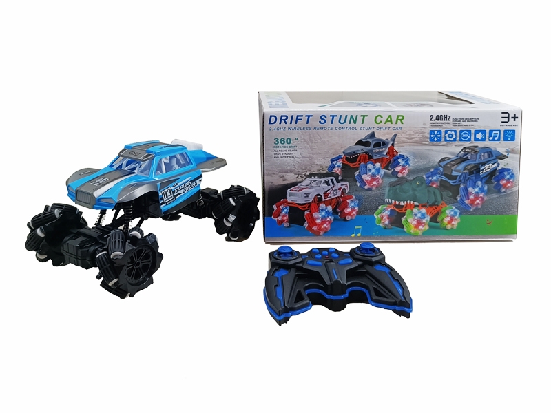 2.4G 1:16 11 FUNCTION R/C STUNT CAR,INCLUDED BATTERY 3.7v - HP1180037