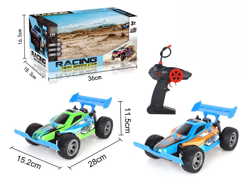 1:14 4-CHANNEL RC CAR W/LIGHT - HP1180628