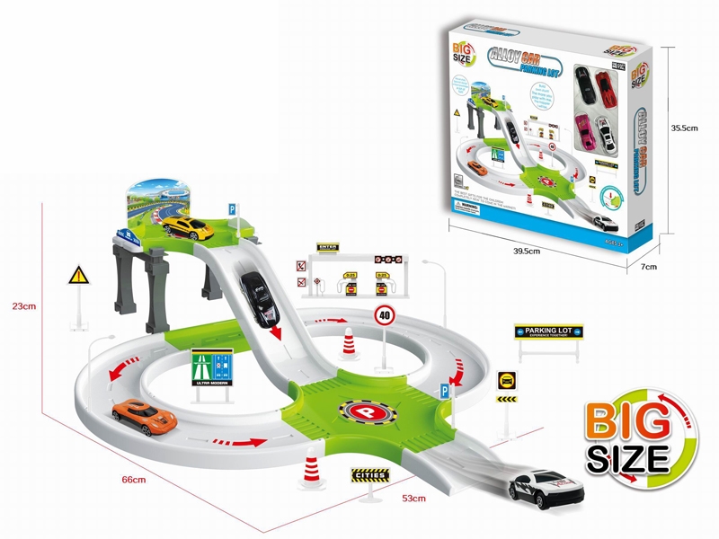 PARKING LOT DIE CAST PLAY SET - HP1180637