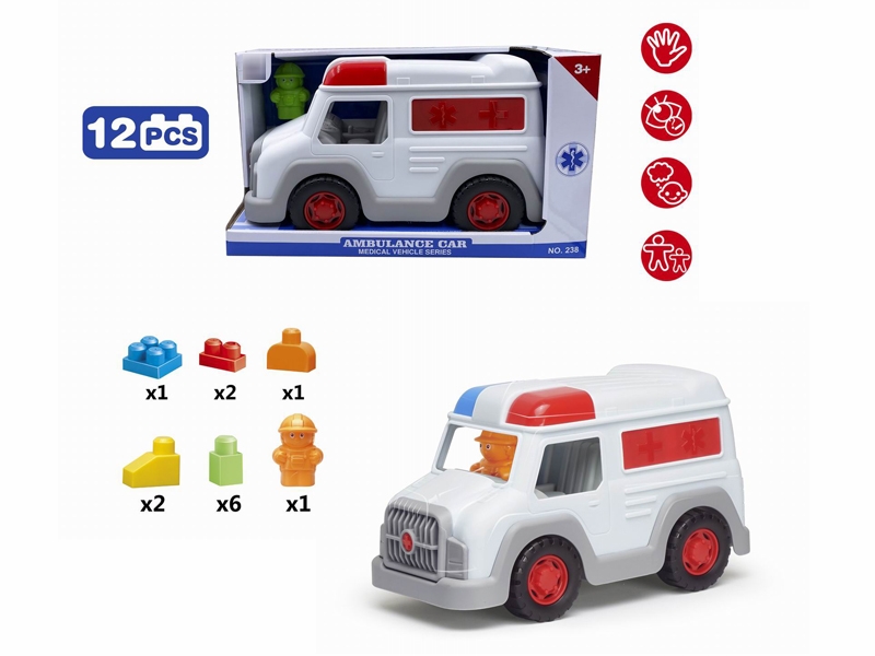 FREE WAY CAR+12PCS BLOCK - HP1180716