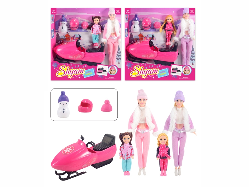 11.5” JOINTS BODY DOLL W/ACCESSORIES - HP1180781