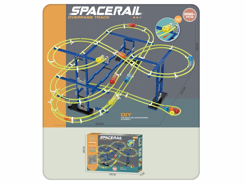 TRACK SET + BUILDING BLOCKS (226PCS+) - HP1180806