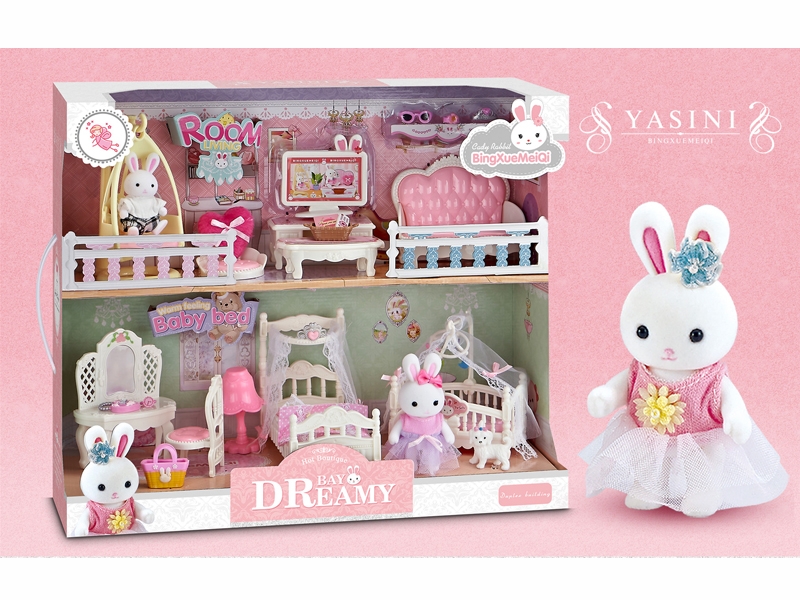 RABBIT BEDROOM + LIVING ROOM SET - HP1180851