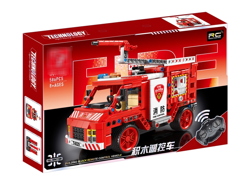 R/C BUILDING BLOCK CAR 586PCS - HP1181394