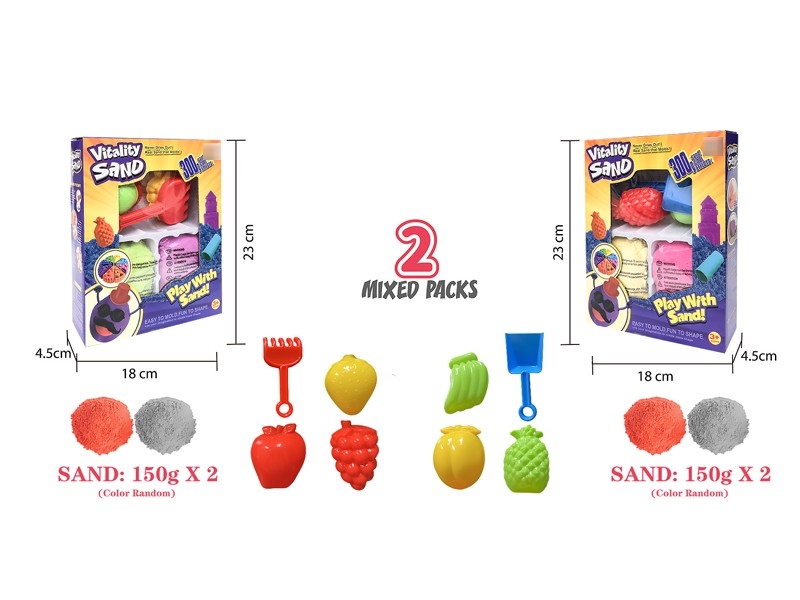 SPACE SAND SET 300G，2ASST - HP1181694