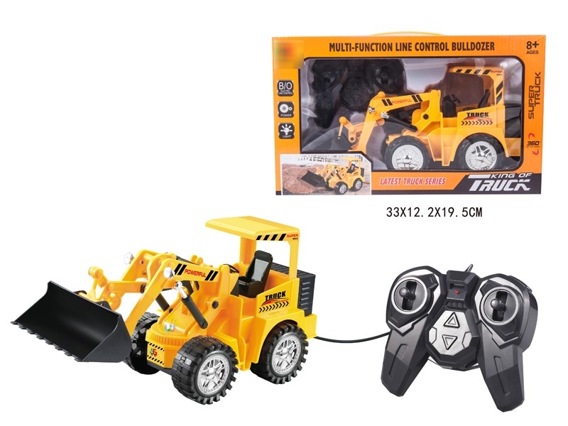 5 CHANNEL R/C CONSTRUCTION CAR W/LIGHT，NOT INCLUDED BATTERY & USB - HP1181889