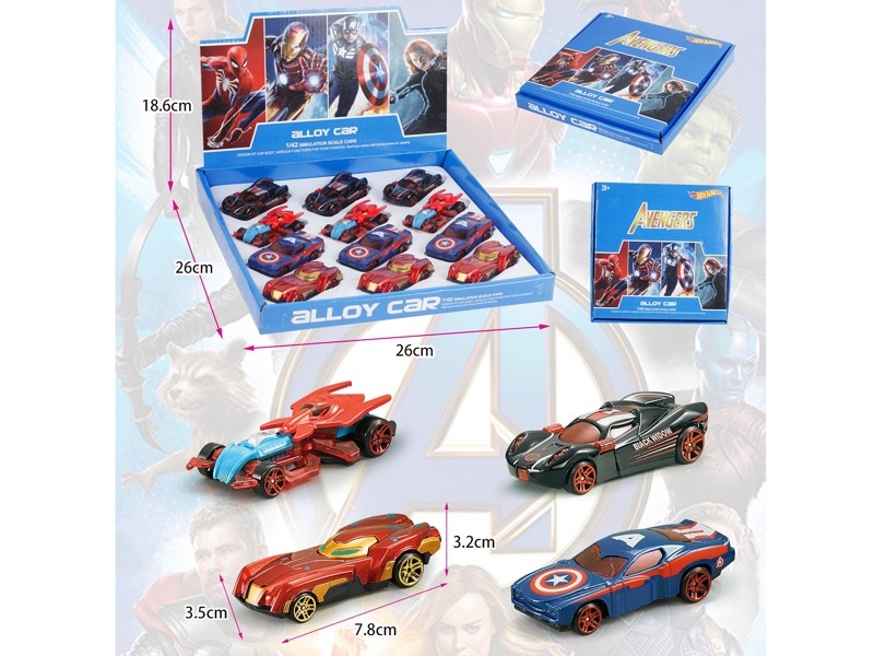 FREE WAY DIE-CAST CAR,12PCS/DISPLAY - HP1182170