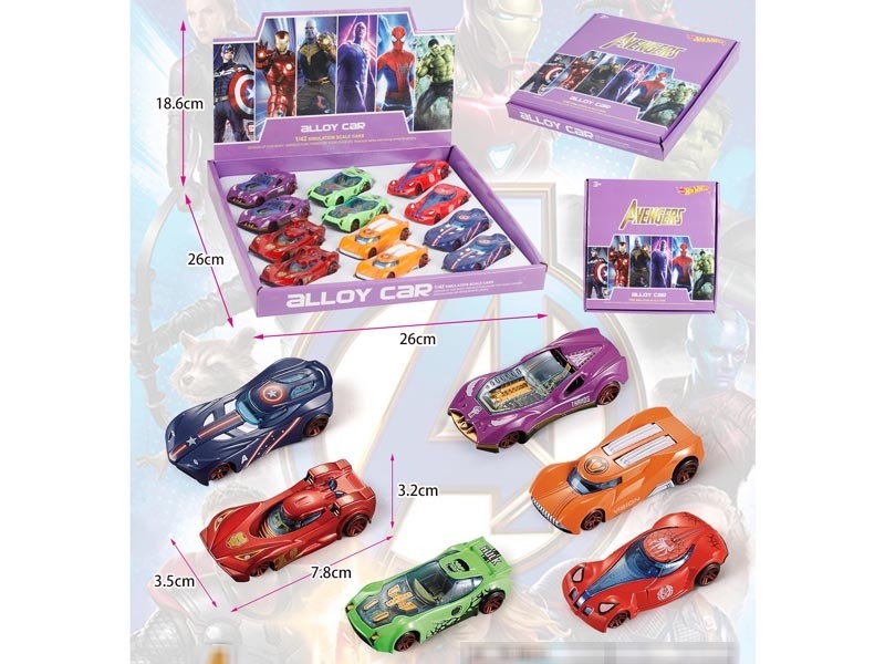 FREE WAY DIE-CAST CAR,12PCS/DISPLAY - HP1182171