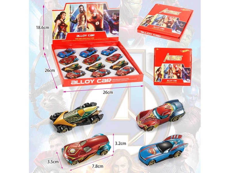 FREE WAY DIE-CAST CAR,12PCS/DISPLAY - HP1182172