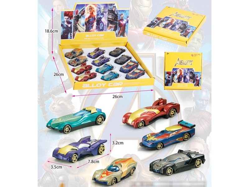 FREE WAY DIE-CAST CAR,12PCS/DISPLAY - HP1182173