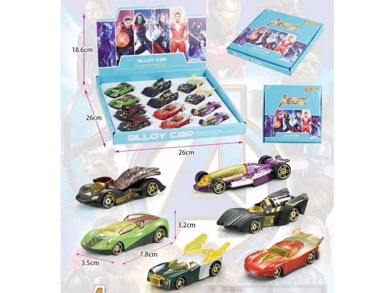 FREE WAY DIE-CAST CAR,12PCS/DISPLAY - HP1182174