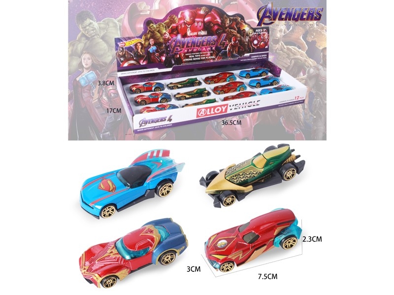 FREE WAY DIE-CAST CAR,12PCS/DISPLAY - HP1182176