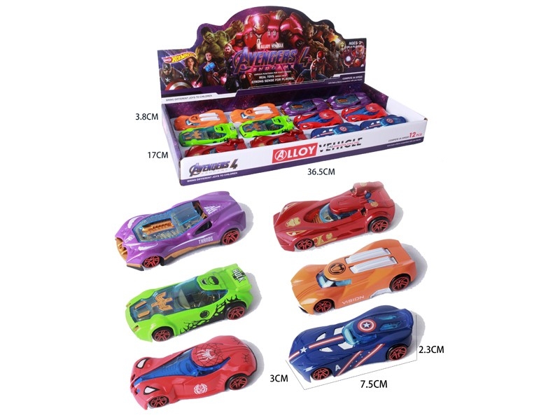 FREE WAY DIE-CAST CAR,12PCS/DISPLAY - HP1182177
