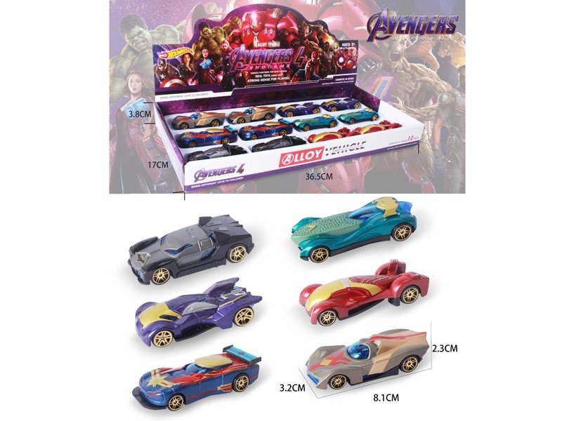 FREE WAY DIE-CAST CAR,12PCS/DISPLAY - HP1182178