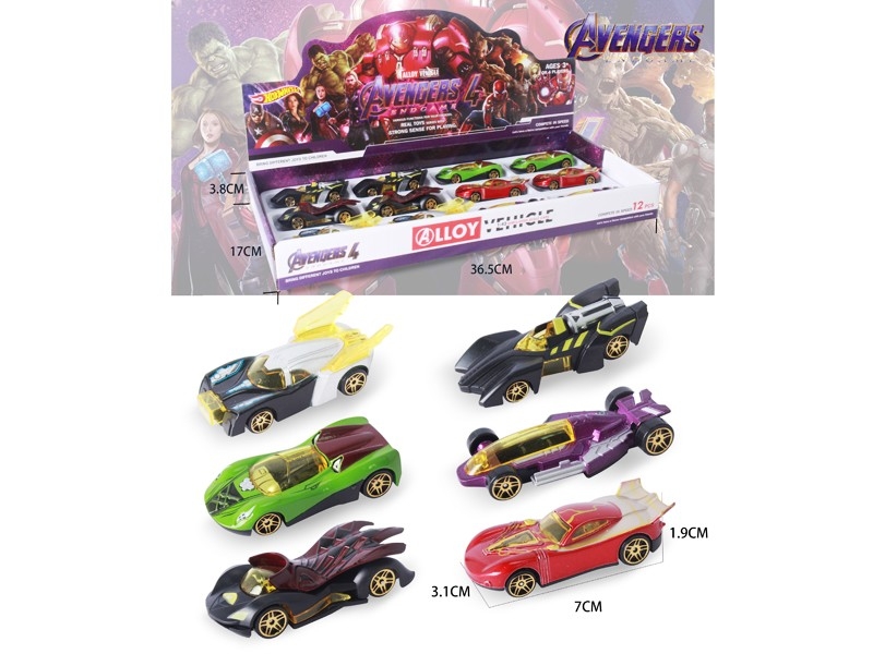 FREE WAY DIE-CAST CAR,12PCS/DISPLAY - HP1182179