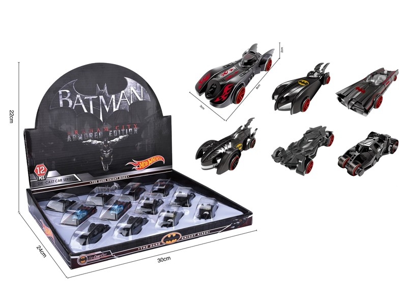 PULL BACK DIE-CAST CAR，12PCS/DISPLAY - HP1182194