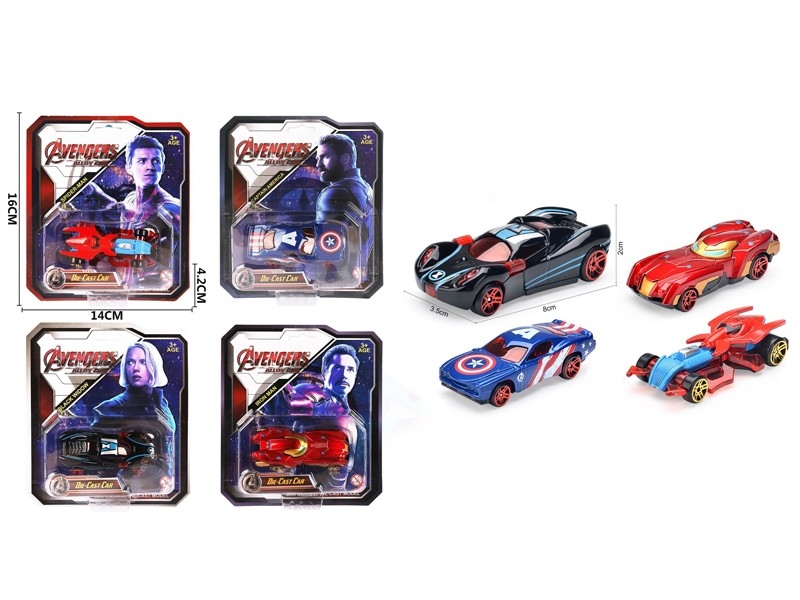 FREE WAY DIE-CAST CAR,4ASST - HP1182208