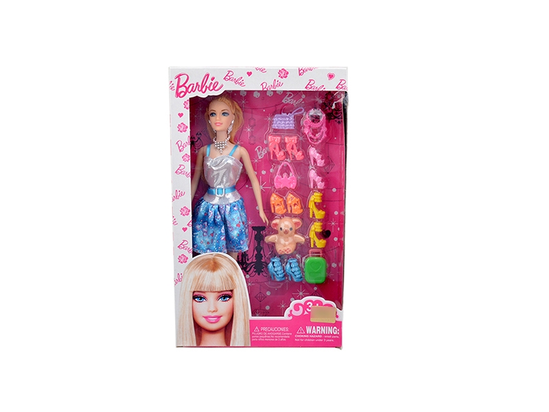 11.5” SOLID BODY DOLL W/ACCESSORIES - HP1182299
