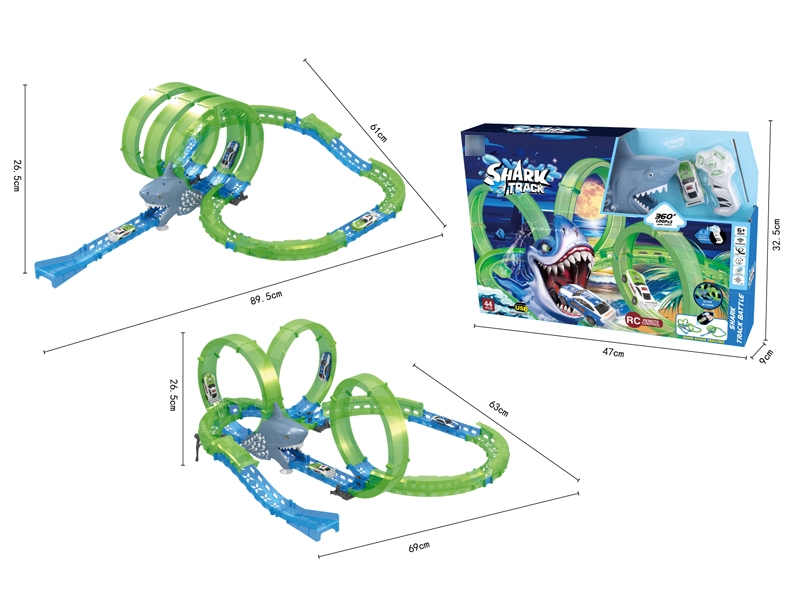 R/C TRACK CAR W/NOCTILUCENCE - HP1182503