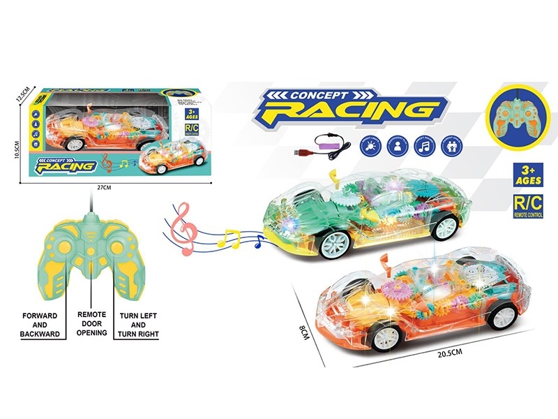 4CH RC CAR W/LIGHT & MUSIC - HP1182525