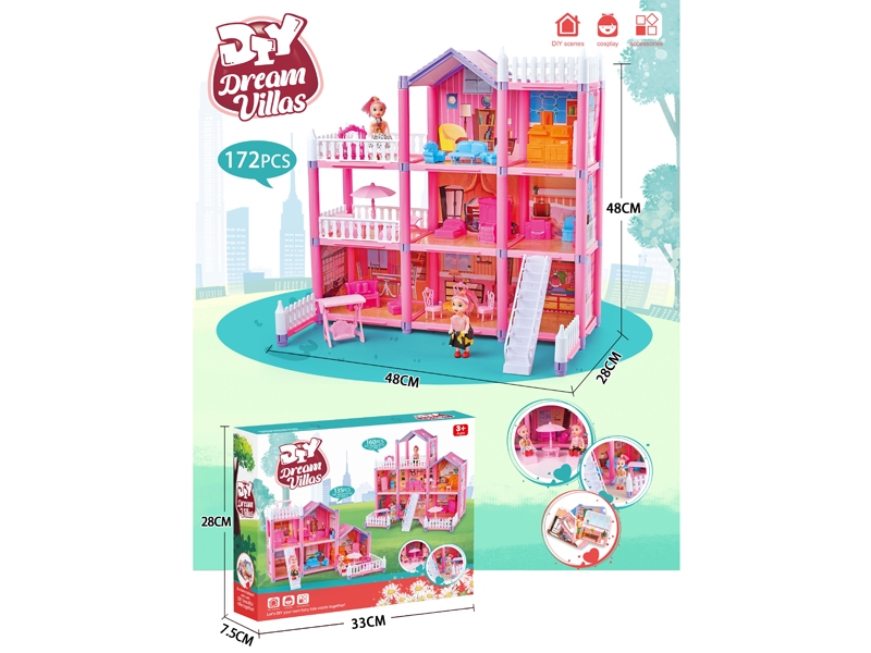 DIY VILLA 172PCS - HP1182843