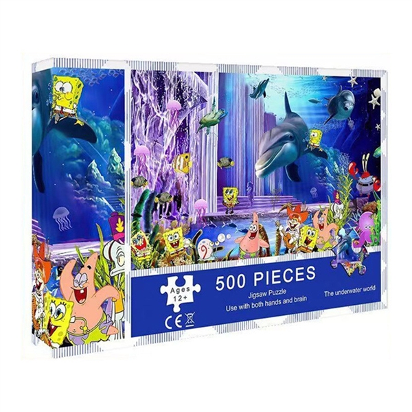 海绵宝宝拼图（500PCS) - HP1182925