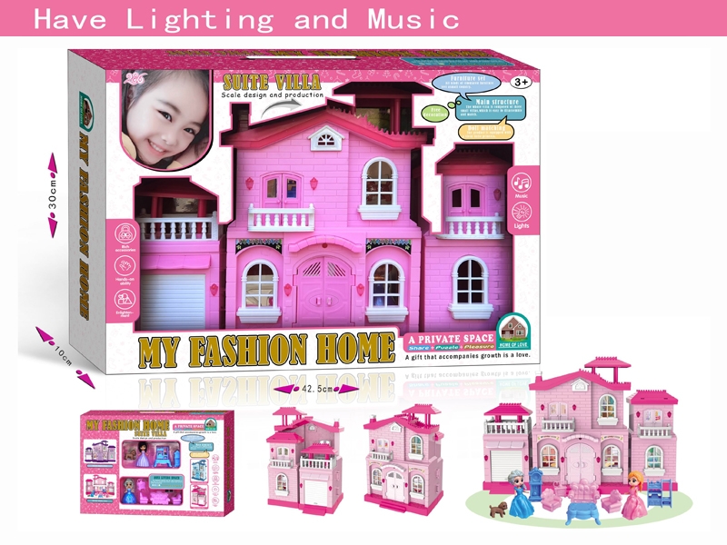 VILLA SET W/LIGHT & MUSIC - HP1182950