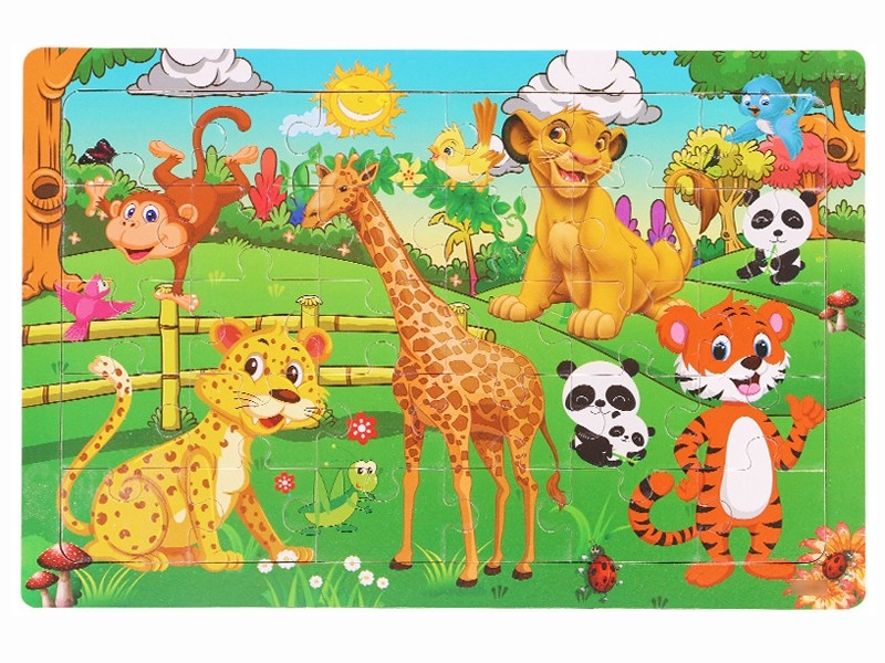 森林动物卡通拼图30PCS - HP1182959