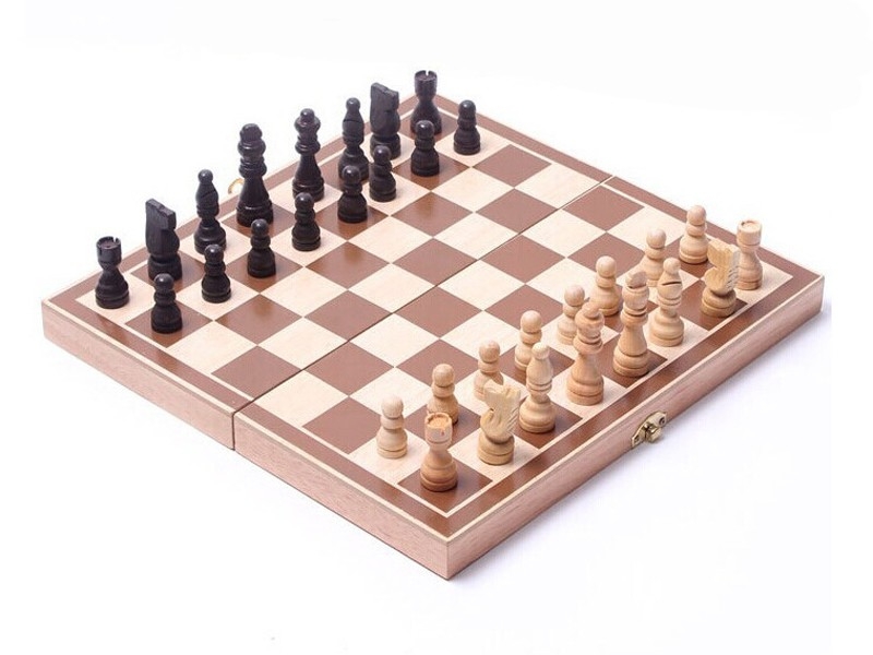 WOODEN CHESS GAME - HP1183031