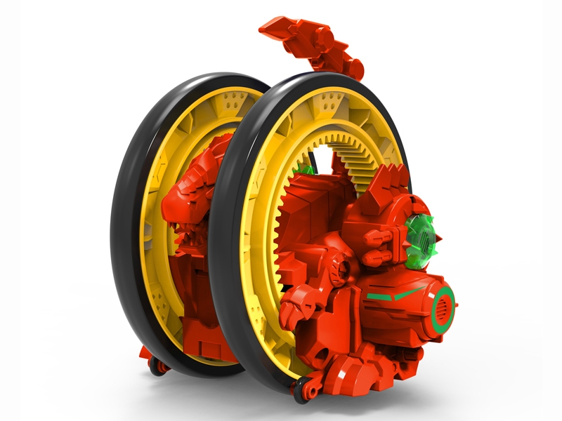 2.4G R/C TWO-WHEELER W/LIGHT & 360°ROTATION（INCLUDED BATTERY） - HP1183081