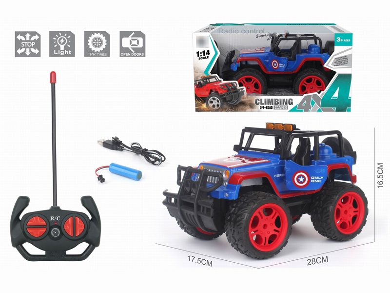 1:14 4CH RC CAR(THE AVENGERS) - HP1183108