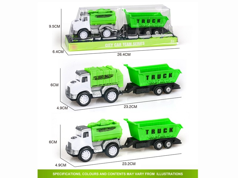FRICTION SANITATION TRUCK，2ASST - HP1183177