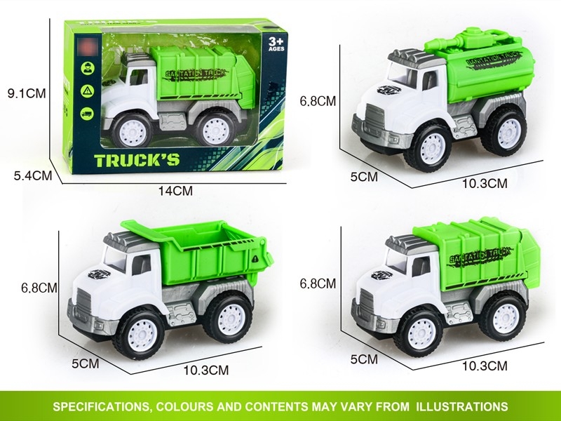 FRICTION SANITATION TRUCK，3ASST - HP1183187