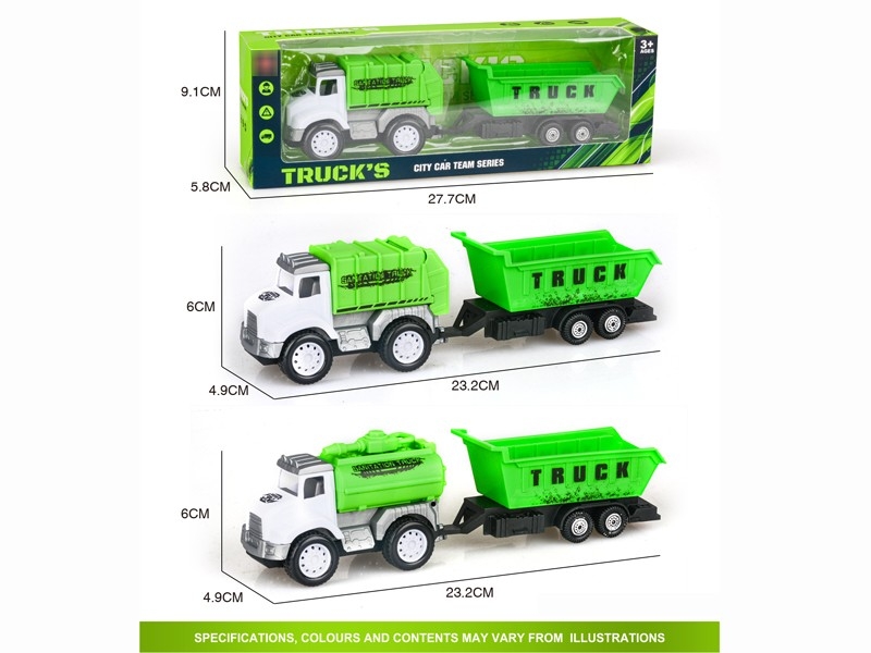 FRICTION SANITATION TRUCK，2ASST - HP1183212