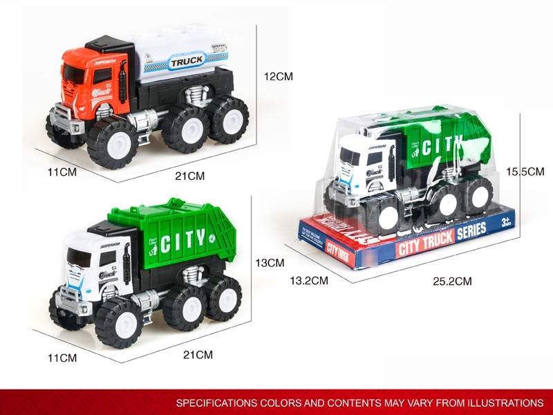 FRICTION SANITATION TRUCK，2ASST - HP1183222