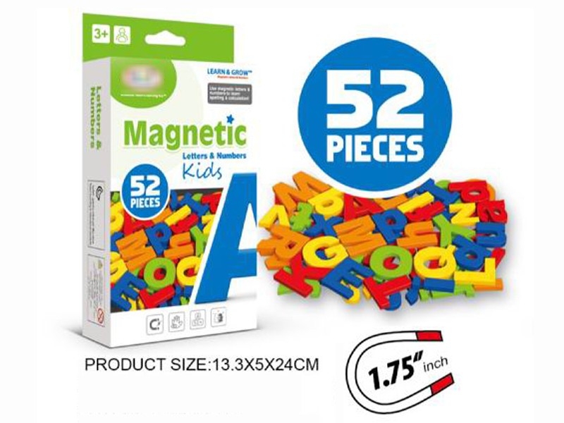 磁性字母卡头盒庄(1.75英寸)52pcs - HP1183264